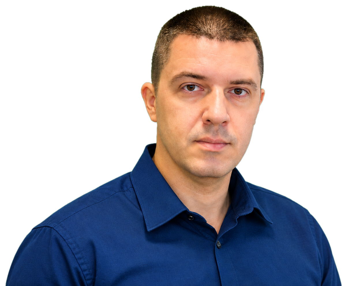 Portrait of Predrag Stojanović, AI Web Designer